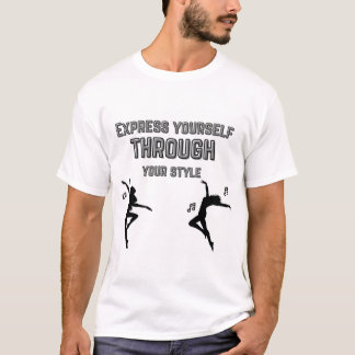 T-shirt Express vous-même à travers votre style