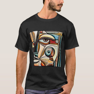 T-shirt Expression cubiste Tee 2 hommes