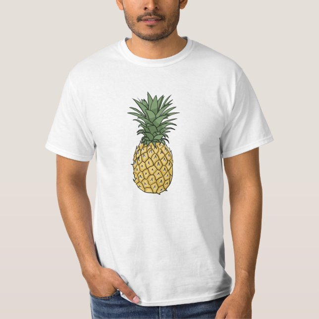 T-shirt Expression d'ananas (Devant)
