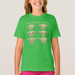T-shirt Expressions du tableau illustré de l'enfant