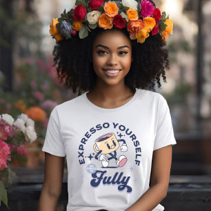 T-shirt Expresso Yourself Espresso café