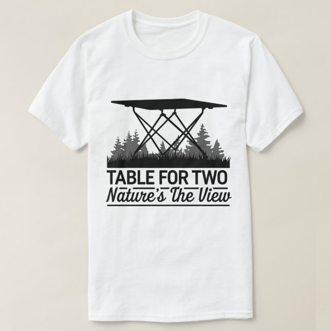 T-shirt Extérieur Adventure Citation Nature Camping Artwor (Design devant)