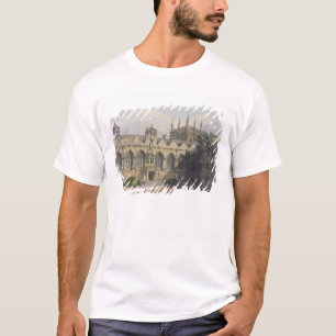 T-shirt Extérieur de l'université d'Oriel, illustration 