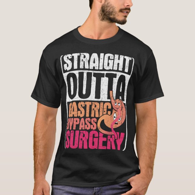 T-shirt Extérieur Droit Gastric Bypass Chirurgie Manche Ga (Devant)
