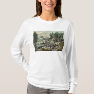 T-shirt Extraction de l'or en Californie, 1871