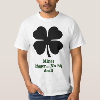 T-shirt Extrait plus grand….Aucune affaire !