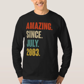 T-shirt Extraordinaire Depuis Juillet 2003 19 Ancien Cadea