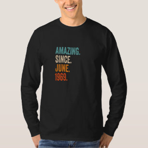 T-shirt Extraordinaire depuis juin 1969 54e Anniversaire P