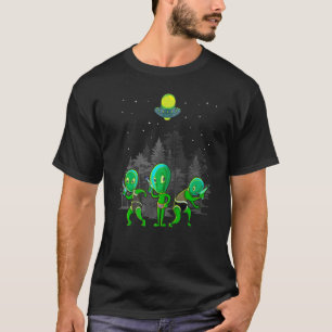 T-shirt Extraterrestre Ufo Abduction Science Fiction Coupe