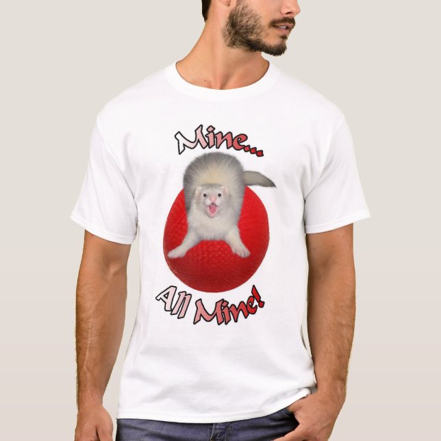 T-shirt Extrayez tout le furet de mine (Devant)