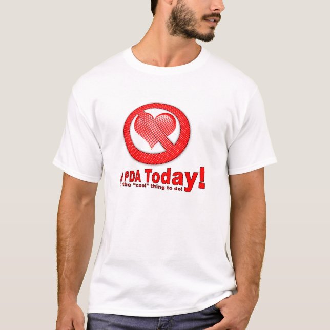 T-shirt Extrémité PDA aujourd'hui (Devant)