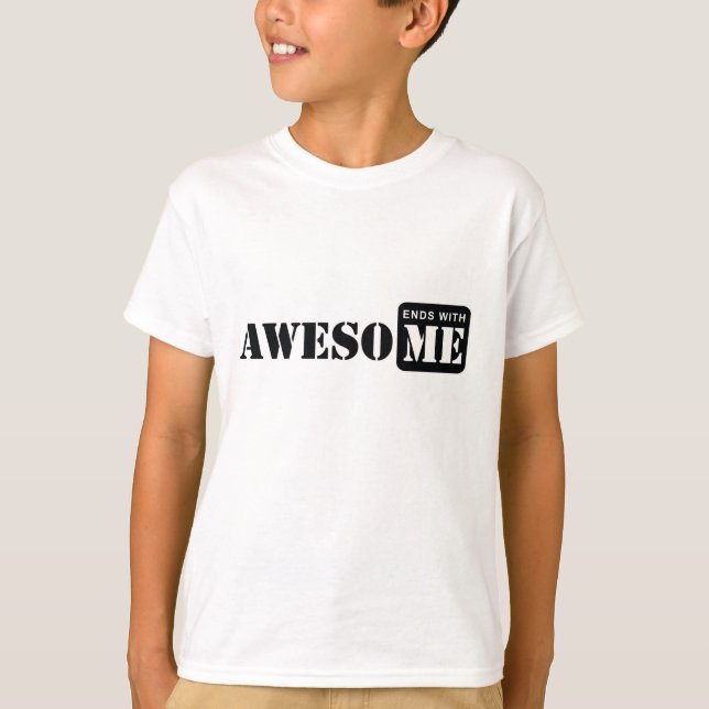 T-shirt Extrémités impressionnantes avec MOI (Devant)