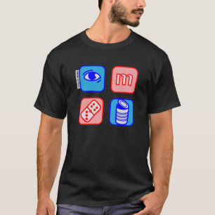 T-shirt eye m domino peut