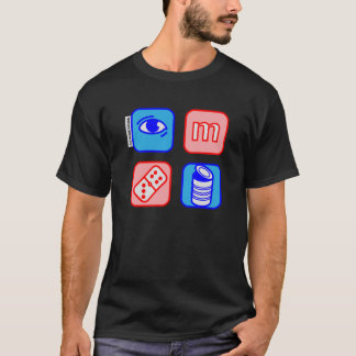 T-shirt eye m domino peut