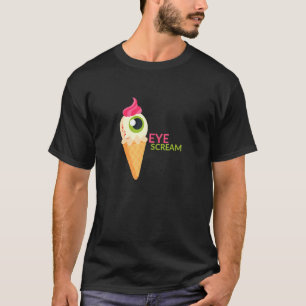 T-shirt Eye Scream - Jouer Twist Sur Les Mots ‘glace Crea