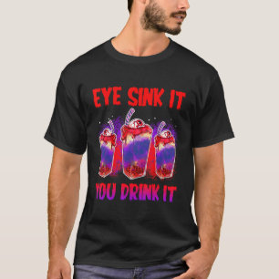 T-shirt Eye Sink It You Drink It Weirdcore Vêtements Horre