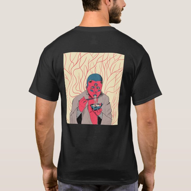 T-shirt Eyeball Ramen (Dos)