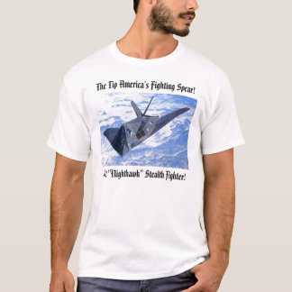 T-shirt F117, la lance du combat de l'Amérique de bout !