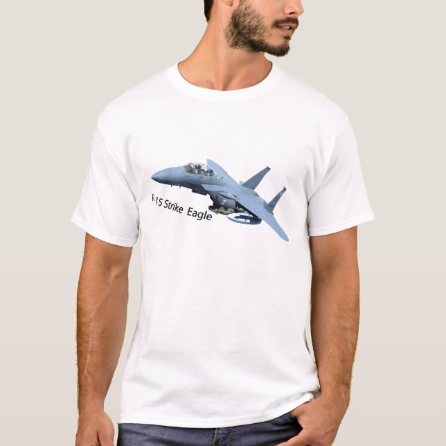 T-SHIRT F15-STRIKE-EAGLE (Devant)
