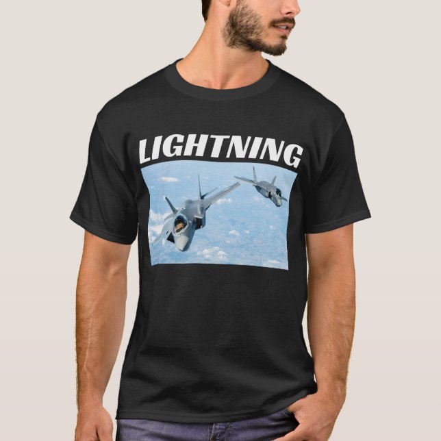 T-shirt F35 Tee de foudre (Devant)