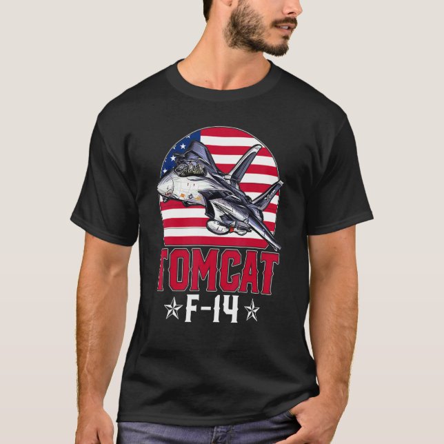 T-shirt F 14 Tomcat Fighter Jet (Devant)