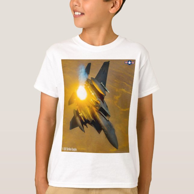 T-SHIRT F-15E GRÈVE EAGLE (Devant)