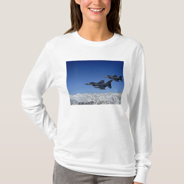 T-shirt F-16 de l'armée de l'air américaine (Devant)