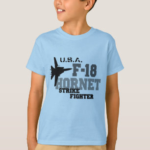 T-shirt F-18 frelon - combattant de grève