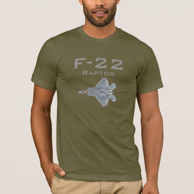 T-shirt F-22 Raptor (Devant)