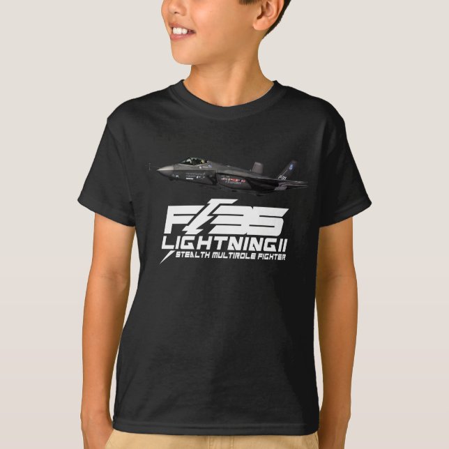 T-shirt F-35 foudre II (Devant)