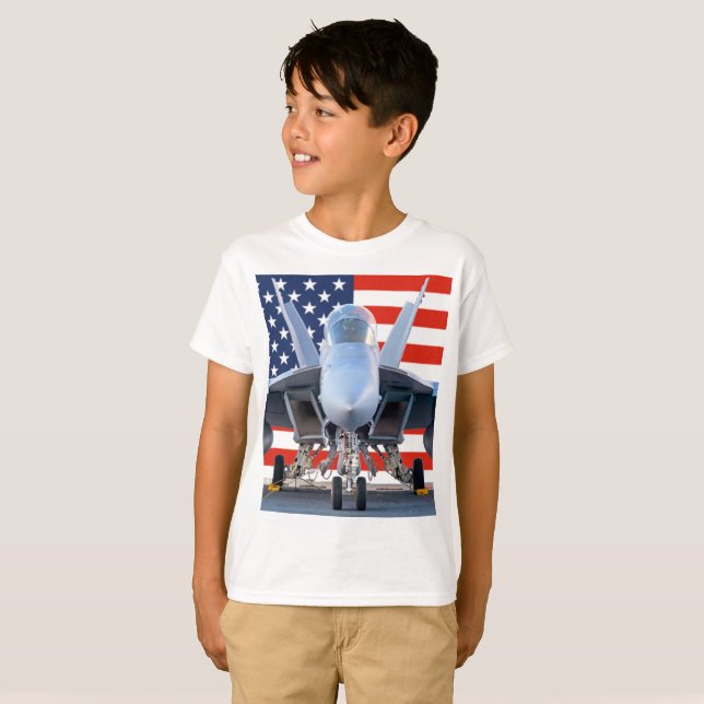 T-SHIRT F/A-18F SUPER HORNET (Devant entier)