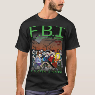 T-shirt F.B.I (Freak Busting Idiots) Zombie Boy Shirt
