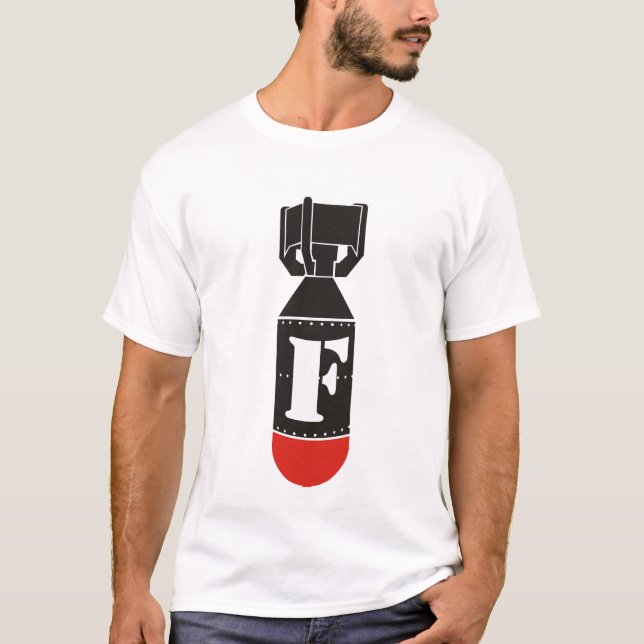 T-SHIRT F-BOMB (Devant)