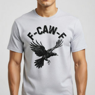 T-shirt F CAW F Corbeau