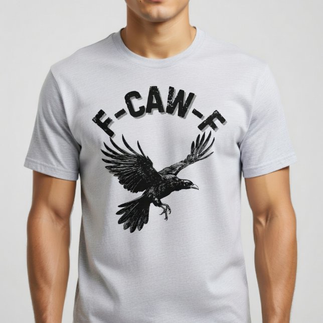 T-shirt F CAW F Corbeau (Créateur téléchargé)