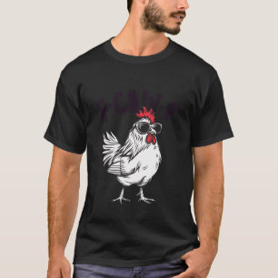 T-shirt F-CAW-F Poulet Drôle Coq Mème