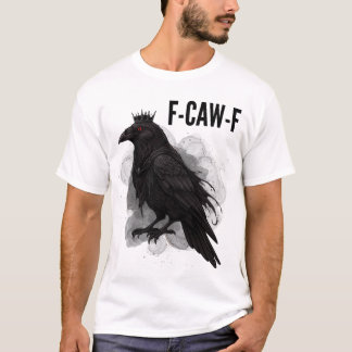 T-shirt F-CAW-F Raven King - Imaginaire foncé aquarelle Ar