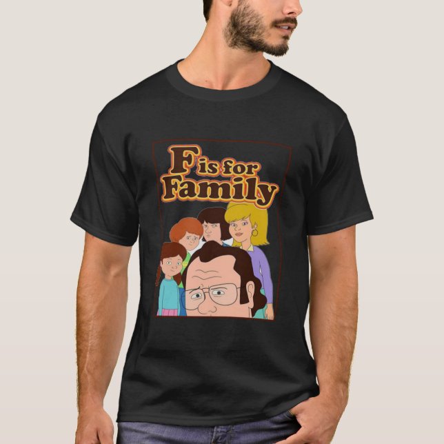 T-shirt F Est Pour La Famille Essentielle (Devant)