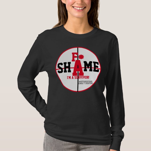 T-shirt F* ShAme (Devant)