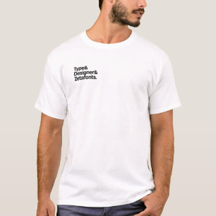 T-Shirt (F) - Zetafonts Typographe&Concepteur&Zeta