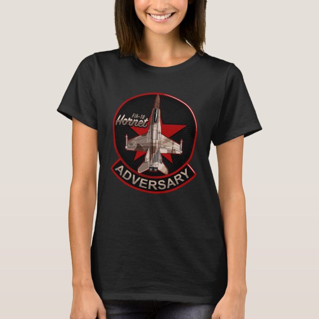 T-shirt FA 18 Hornet Adversary (Devant)