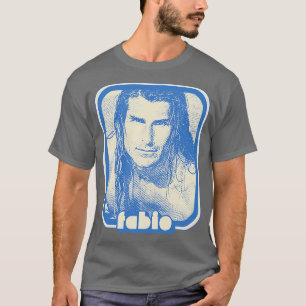 T-shirt Fabio Retro 90s Fan esthétique Design 1