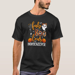 T-shirt Fabole Ménagère Ménagère Vie Halloween