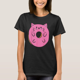 T-shirt Fabricant de beignets en forme de chat