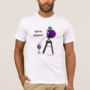 T-shirt Fabricant de vin - chemise