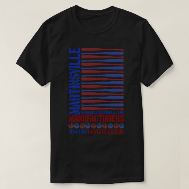 T-shirt Fabricants de Martinsville (Design devant)