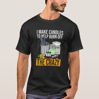 T-shirt Fabrication de bougies pour un fabricant de bougie