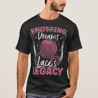 T-shirt Fabrication de dentelle S2 Dentelle Tatting Dentel