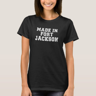 T-shirt Fabriqué À Fort Jackson Basic Boot Camp Olive Drab