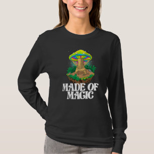T-shirt Fabriqué à partir de champignons  Femmes Magie Cha